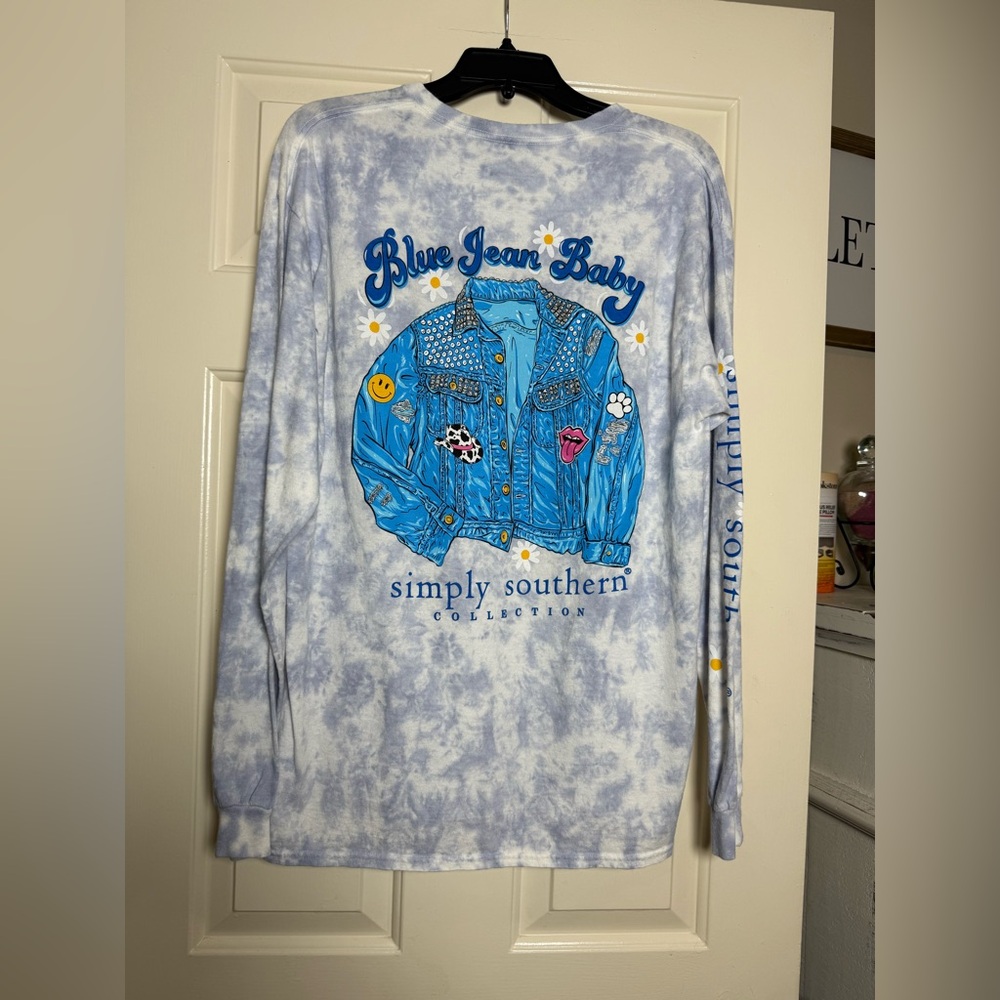 Simply Southern Blue Jean Baby Long Sleeve T-Shirt